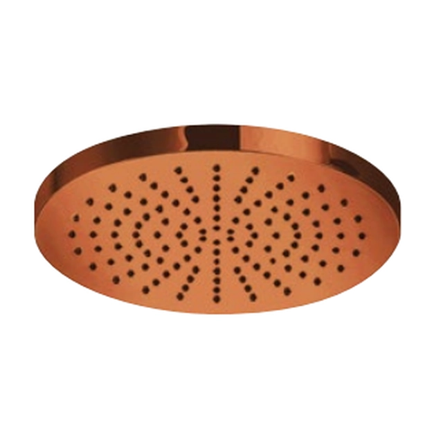 Round rain shower 200mm Palazzani Copper 99261034