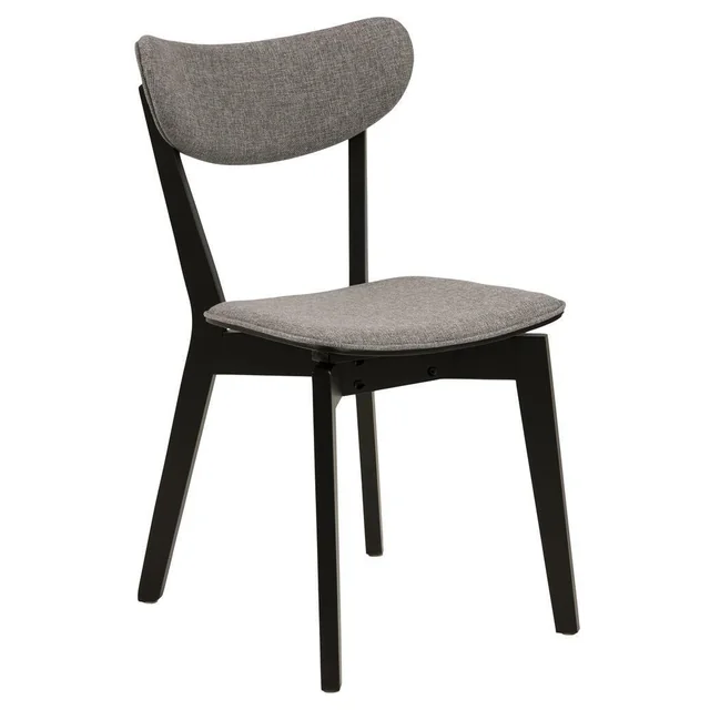 Roxby upholstered chair, grey/black