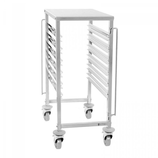 Royal Catering RCTW 6 GN 1/1 transport trolley with shelf 6xGN ROYAL CATERING 10010351 RCTW 6 GN 1/1