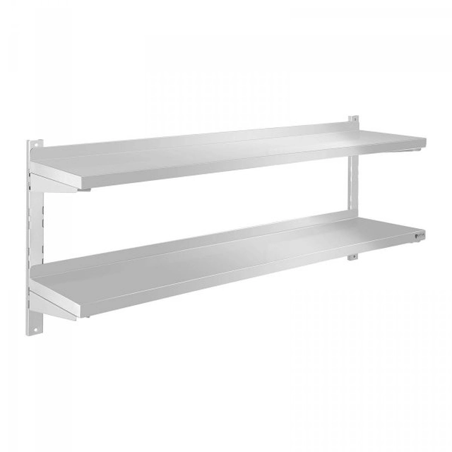 Royal Catering RCWR-140.2 double hanging shelf 140cm ROYAL CATERING 10010361 RCWR-140.2