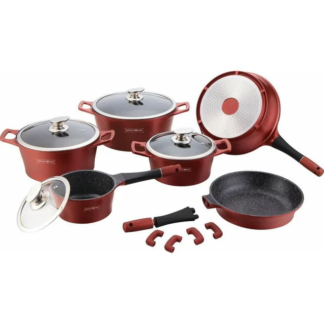 Royalty Line Slow Cooker ES2014M 14 Parts 3 Parts Burgundy