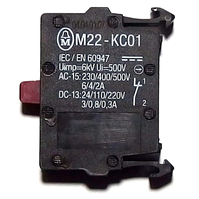 Rozpínací kontakt M22-KC01 EATON