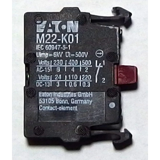 Rozspínací kontakt M22-K01 EATON