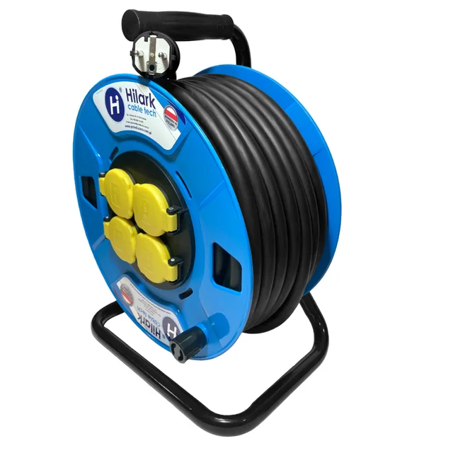 Hilark Rubber extension cord H05RR-F OW 3x2,5 10m drum - merXu - Negotiate  prices! Wholesale purchases!