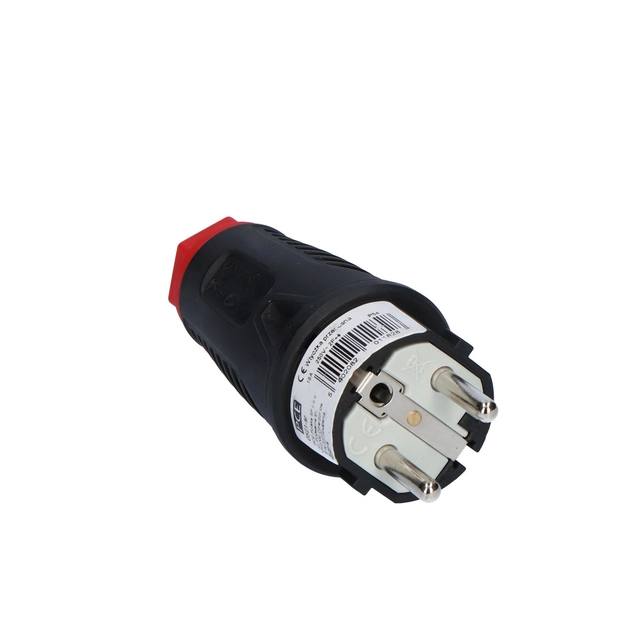 Rubberen stop 16A 3P 230V uni-schuko IP54 Serie TAURUS2