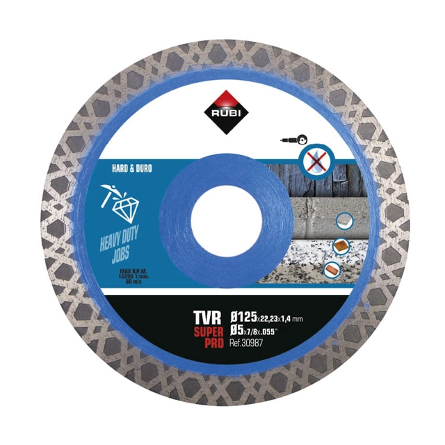 Rubi TVR diamond disc 125 Superpro 30987