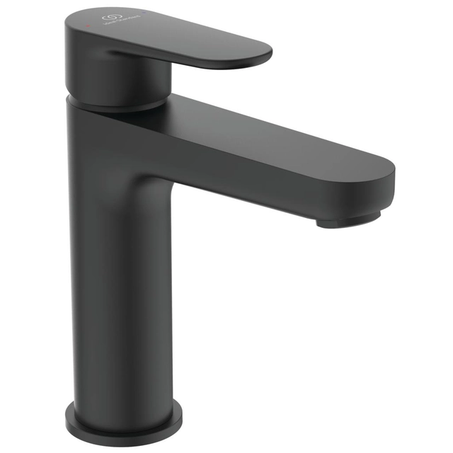 Rubinetto per lavabo Ideal Standard Cerafine O, H120 senza valvola di fondo, Silk Black nero opaco