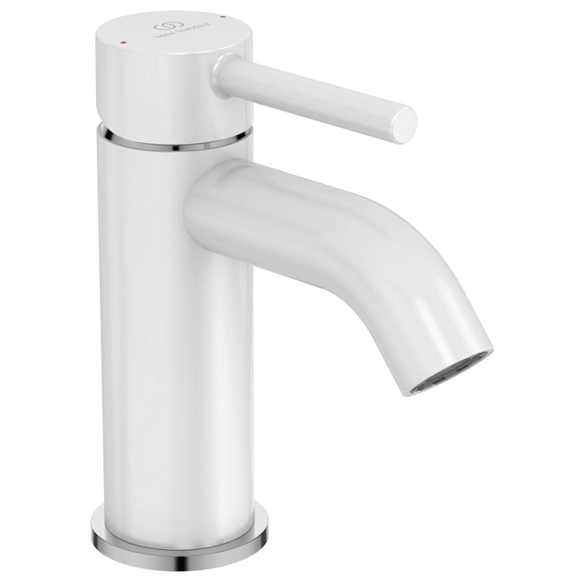 Rubinetto per lavabo Ideal Standard Kolva, con valvola di fondo, bianco