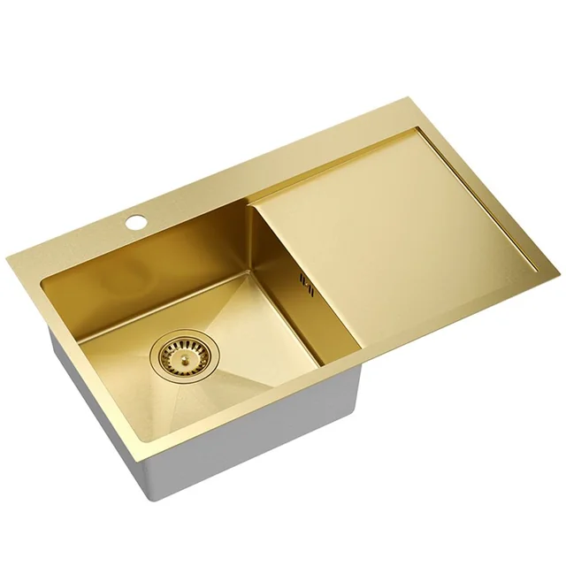 RUSSEL steel sink 111 Gold