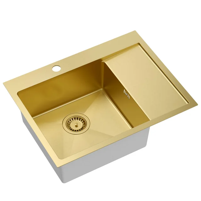 RUSSEL steel sink 116 Gold