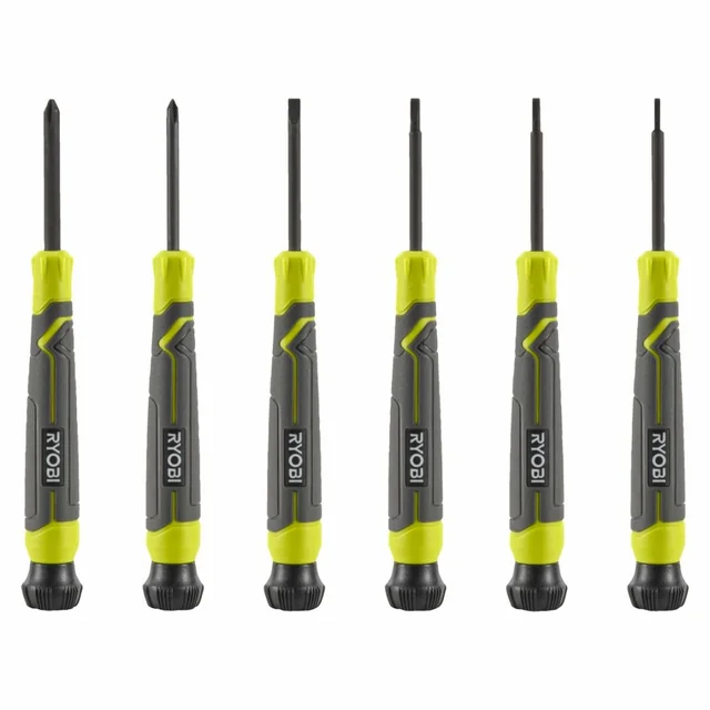 Ryobi RHSDSPC6 screwdriver set