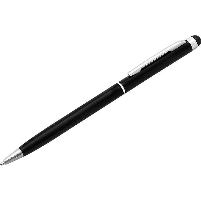 Rysik czarny do ekranów pojemnościowych długopis