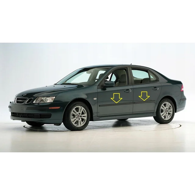 Saab 9-3 1999-2011 - Kromskyddande sidodörrslister