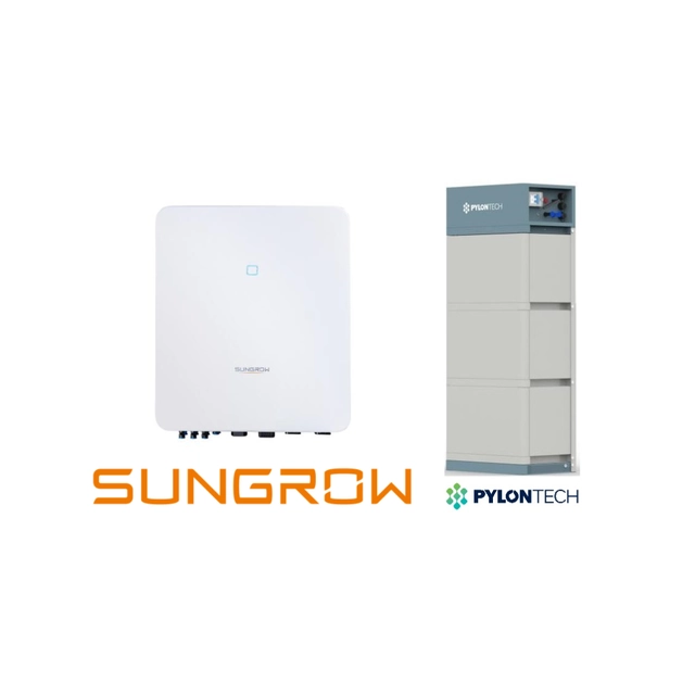 Sada Sungrow SH8.0RT + Pylontech Force H2 - 10,65kWh (BMS, 3 x bateriový modul)