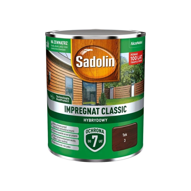 Sadolin Classic tikmedžio medienos impregnavimas 2,5L