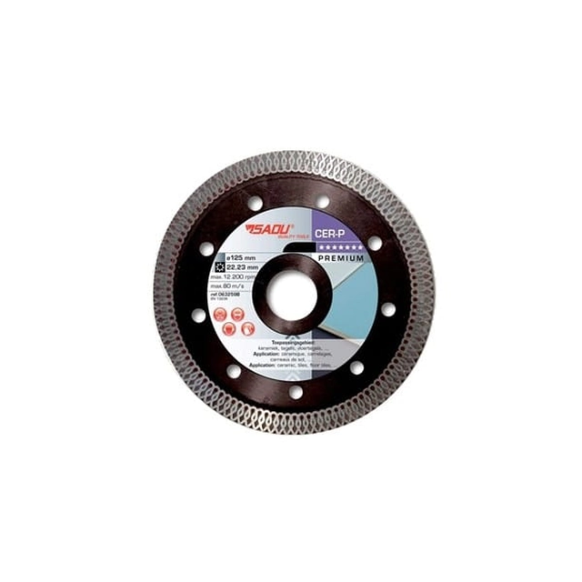 Sadu CER-P dimanta disks 125 mm