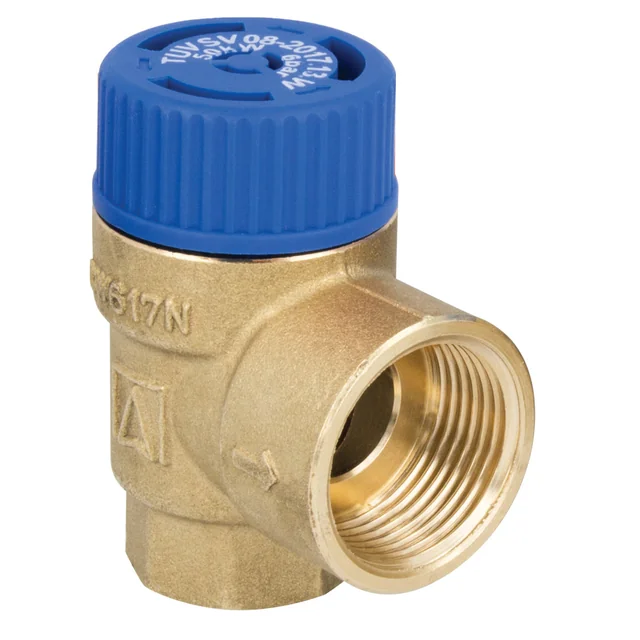 Safety valve HAV708 3/4' for DHW installation 8 bar 1 cal