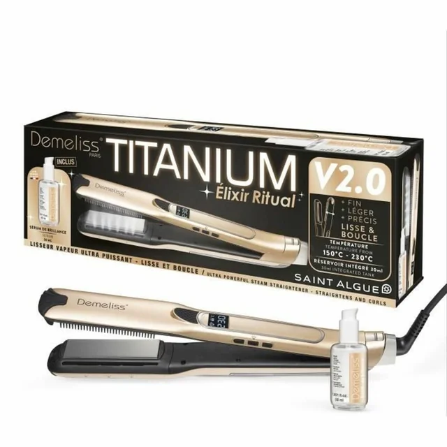 Saint-Algue TITANIUM straightener V2 ELIXIR RITUAL DEMELISS