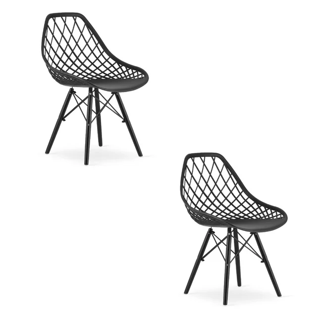 SAKAI chair - black / black legs x 2