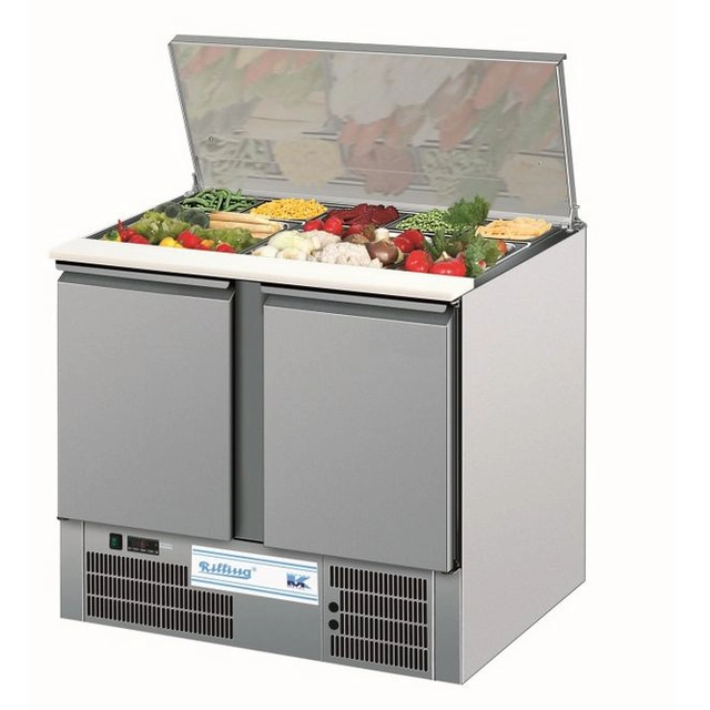 Saladetta with cutout for GN containers 270l width 950mm (German quality)