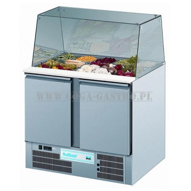 Saladetta with glass top Gn 1/1 (German quality)