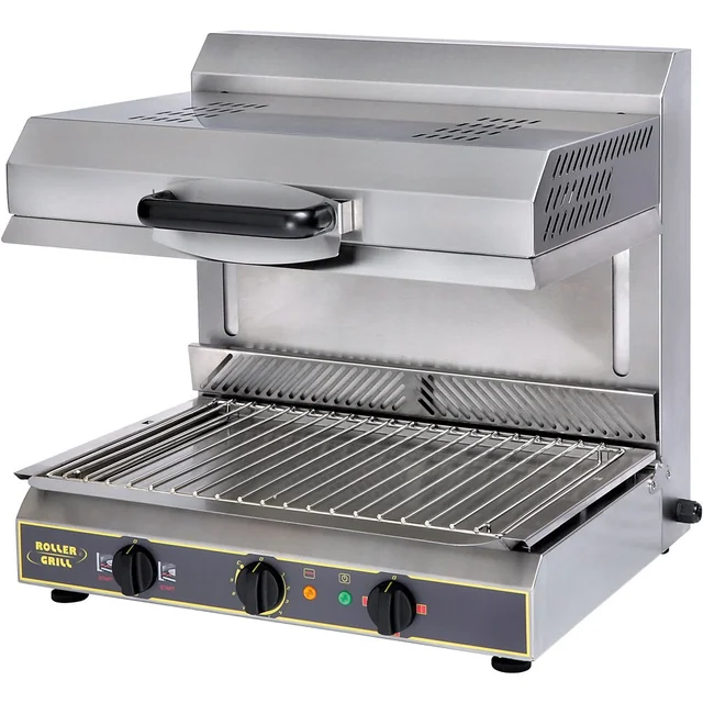 Salamander med bevægeligt hoved Roller Quartz grill 3 kW 230V Stalgast 777361