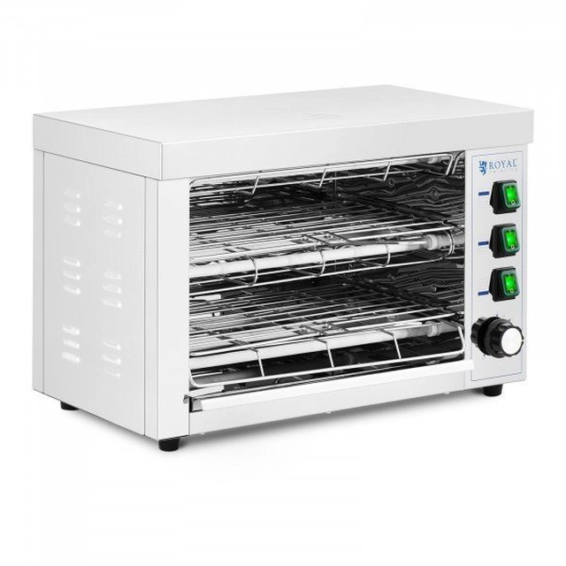 Salamander Toaster - 3250 W - 50-300°C ROYAL CATERING 10011987 RCPES-340
