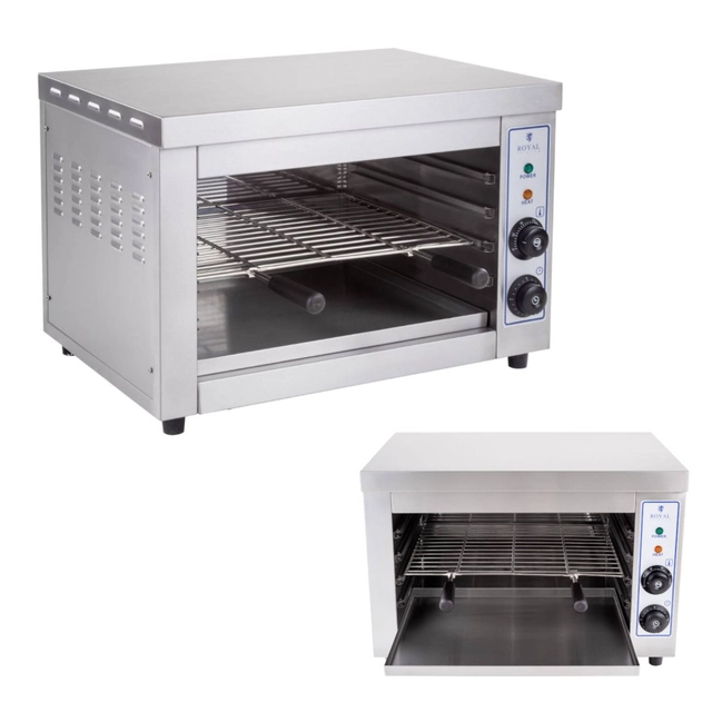 Salamander toaster toaster for casseroles to 300deg;C 3250W