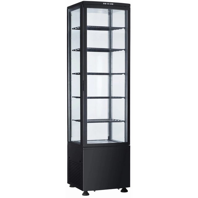 Šaldoma vitrina | konditerijos gaminiai | LED | RT280-Black | 270 l (RTC287BE)