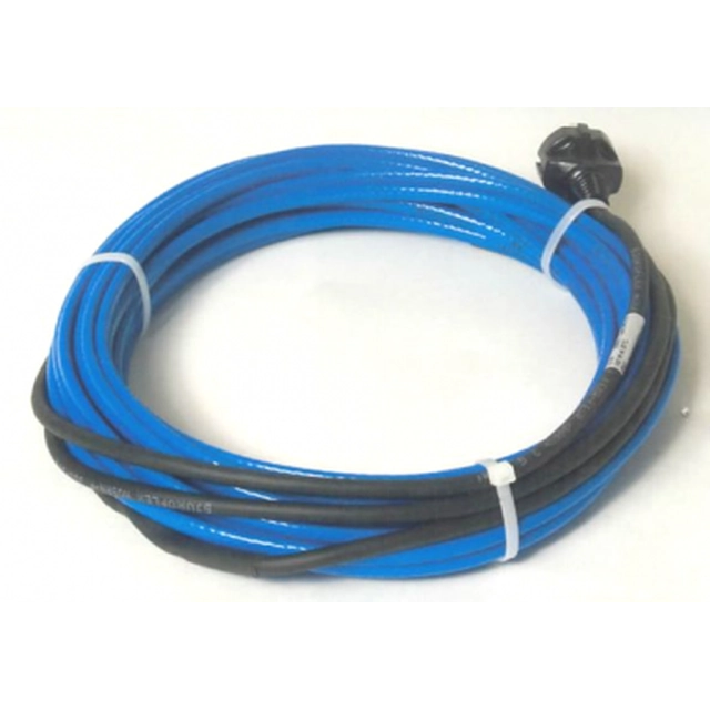 Samoregulacijski grelni kabel DEVI, DPH-10 10m 100W s priključnim kablom