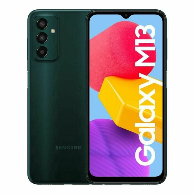 „Samsung Galaxy“ išmanieji telefonai M13 Aštuonių branduolių 4 GB RAM 128 GB Spalva žalia