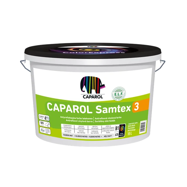 Samtex maling 3 Caparol Base 1 2,5L
