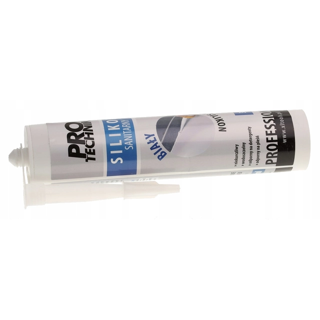 SANITARY SILICONE 300ML WHITE PRO-TECHNICIAN