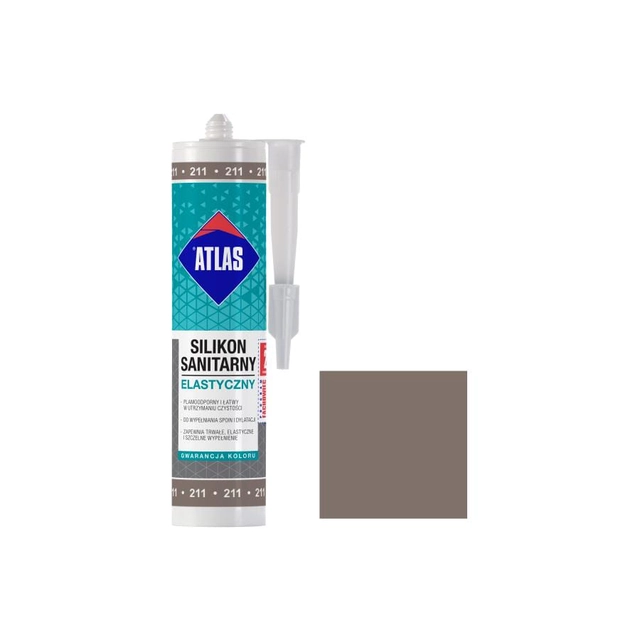 Sanitary silicone Cement Atlas 211 280ml