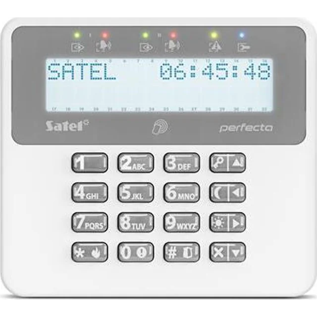 Satel CLAVIER LCD SANS FIL SATEL PRF-LCD-A2