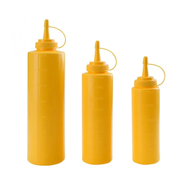 Sauce dispenser - yellow 0,4 l