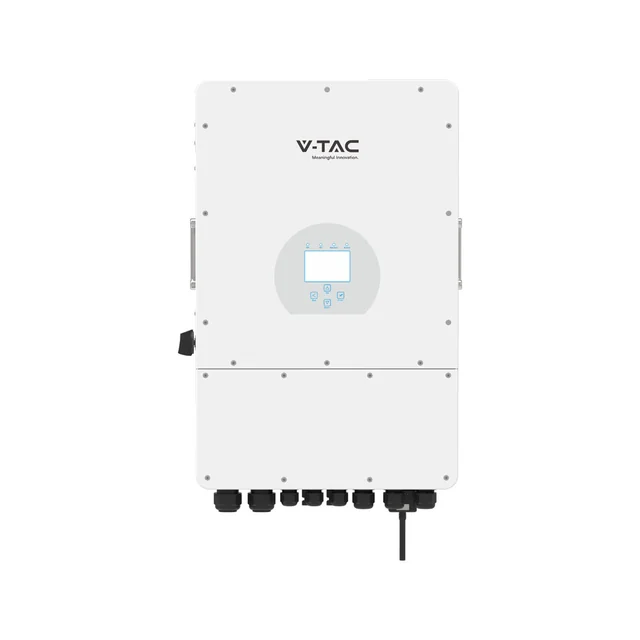 Saules enerģijas pārveidotāji 5kW — trīs fāzes — hibrīds — 5 gadi — IP65