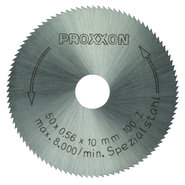 Saw blade Proxxon 50 * 10 * 0.5mm 100T 28020