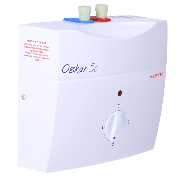 scaldabagno OP-5C flusso elettrico - monofase OSKAR, pressione, sottolavabo