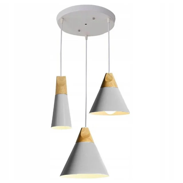 SCANDI SET CPR ceiling lamp, gray