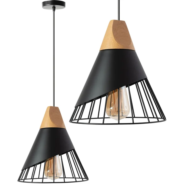 Scandinavische metalen hangende plafondlamp APP223-1CP