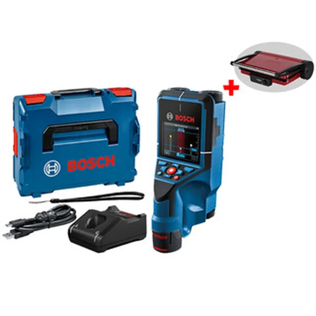 Scanner de perete Bosch D-tect 200 C 200 mm | 12 V | în L-Boxx