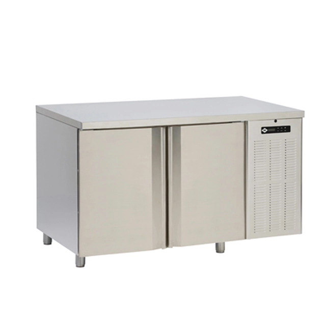 SCH-2D-4Z+DR ﻿﻿﻿Four-drawer cooling table with sink and edge