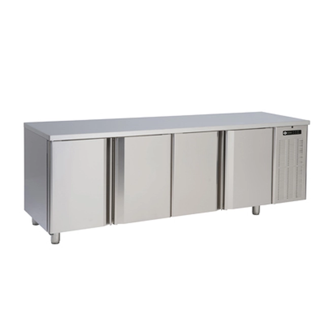 SCH-4D-8Z+DR ﻿﻿﻿﻿﻿﻿Eight-drawer cooling table with sink and edge