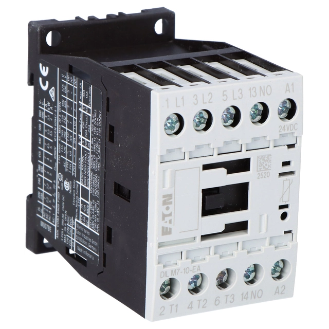 schakelaar 3kW/400V, controle 24VDC DILM7-10-EA(24VDC)