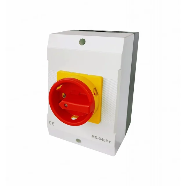 Schalter 40A 13kw 0-1 EIN-AUS 3 Poly 400V AC IP65 Industrie-Kassette