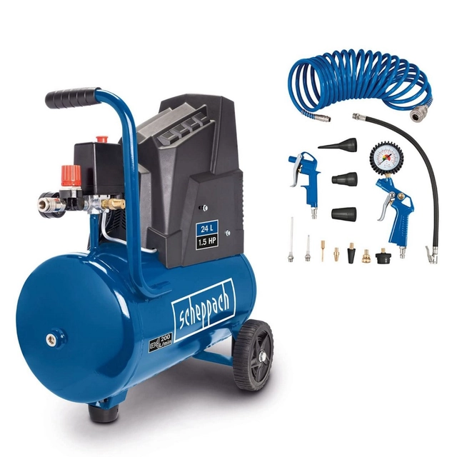 Scheppach Air Compressor HC30o 1100 W 8 bar 24 L