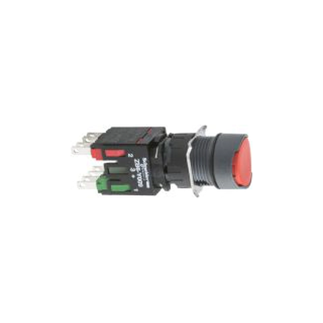 Schneider Electric Bedieningsknop 16mm 1Z/1R met veerretour rood IP65 (XB6AA45B)