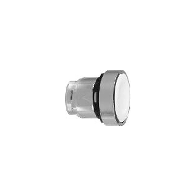 Schneider Electric Button drive 22mm branco sem luz de fundo com retorno por mola IP66 (ZB4BA1)