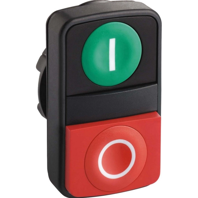 Schneider Electric Divu pogu piedziņa IP66 zaļa sarkana ZB5AL7341